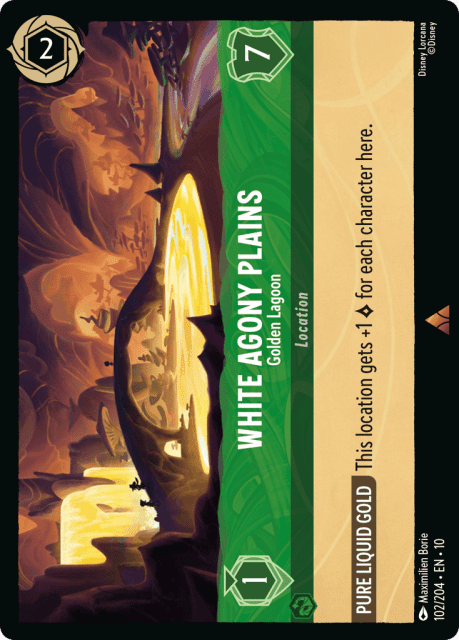 White Agony Plains (Cold Foil) (102) — Whispers in the Well