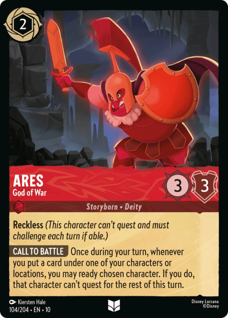 Ares (Cold Foil) (104) — Whispers in the Well