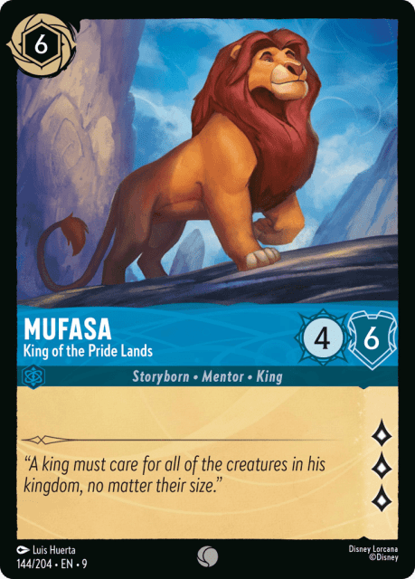 Mufasa (Cold Foil) (144) — Fabled