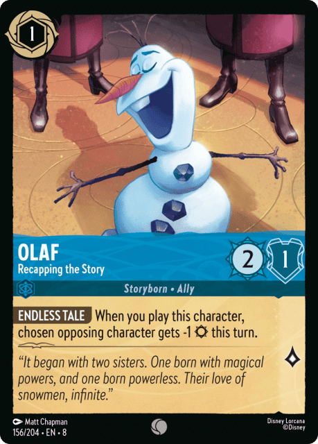 Olaf (Cold Foil) (156) — Reign of Jafar