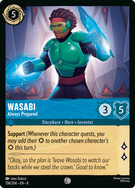 Wasabi (Cold Foil) (158) — Reign of Jafar