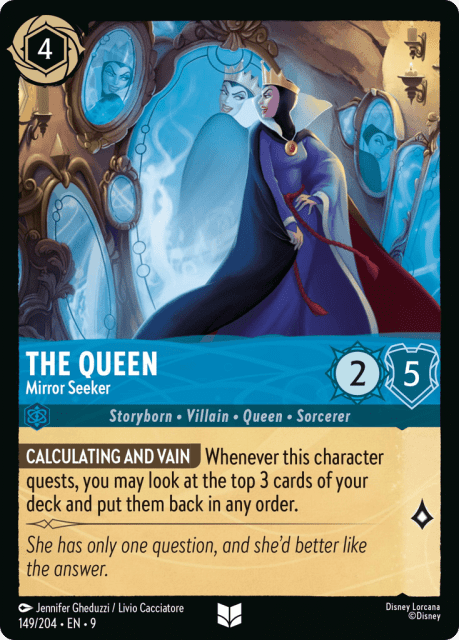 The Queen (Cold Foil) (149) — Fabled