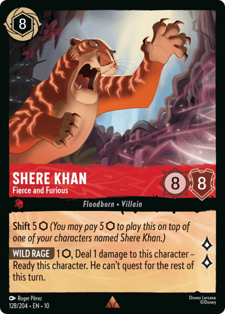 Shere Khan (Cold Foil) (128) — Whispers in the Well