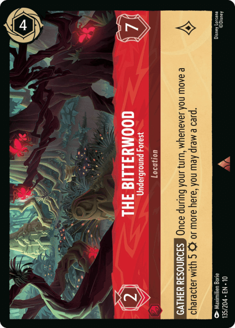 The Bitterwood (Cold Foil) (135) — Whispers in the Well