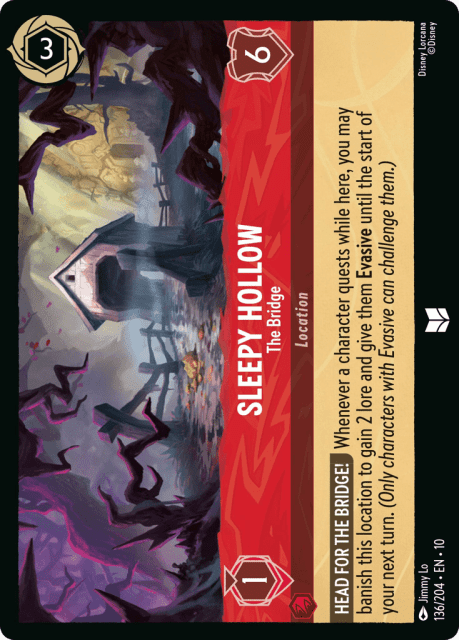 Sleepy Hollow (Cold Foil) (136) — Whispers in the Well