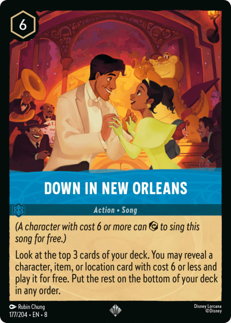 Down in New Orleans (Cold Foil) (177) — Reign of Jafar