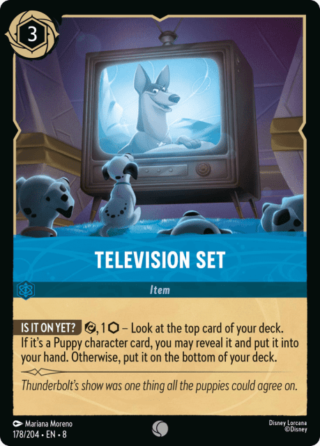 Television Set (Cold Foil) (178) — Reign of Jafar