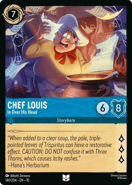 Chef Louis (Cold Foil) (140) — Whispers in the Well