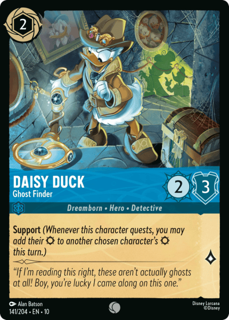 Daisy Duck (Cold Foil) (141) — Whispers in the Well
