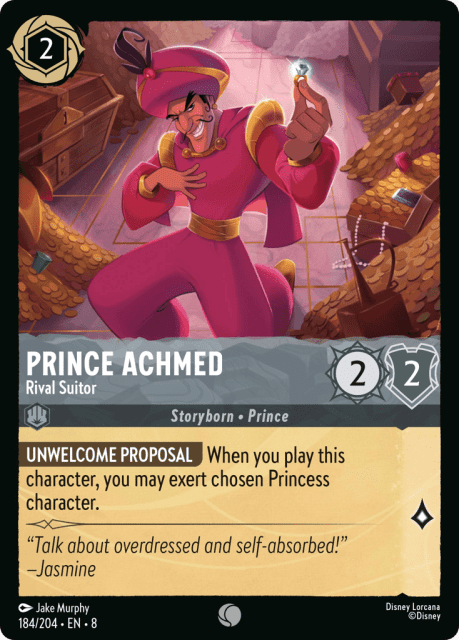 Prince Achmed (Cold Foil) (184) — Reign of Jafar