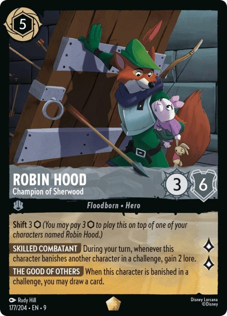 Robin Hood (Cold Foil) (177) — Fabled