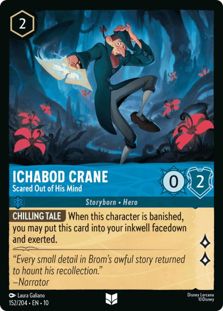 Ichabod Crane (Cold Foil) (152) — Whispers in the Well