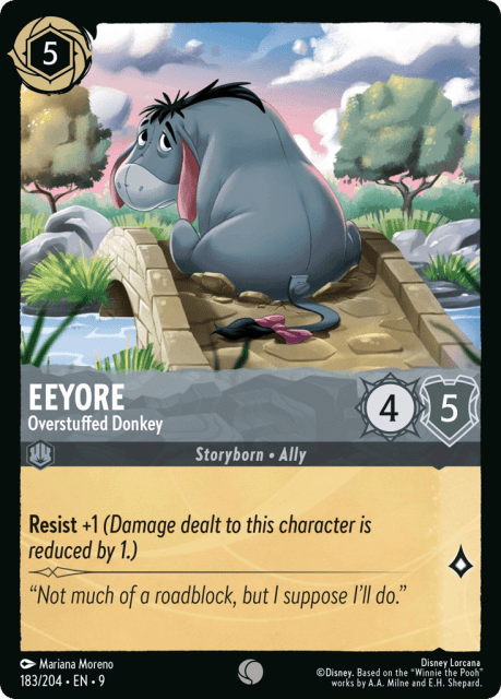 Eeyore (Cold Foil) (183) — Fabled