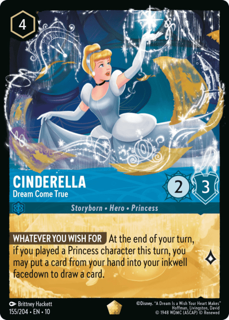 Cinderella (Cold Foil) (155) — Whispers in the Well