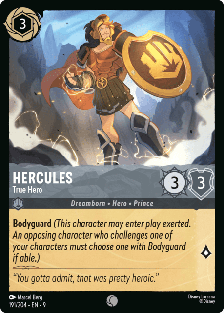 Hercules (Cold Foil) (191) — Fabled