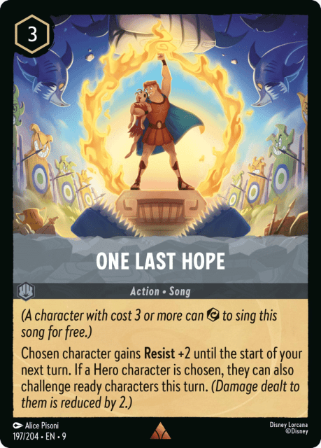 One Last Hope (Cold Foil) (197) — Fabled