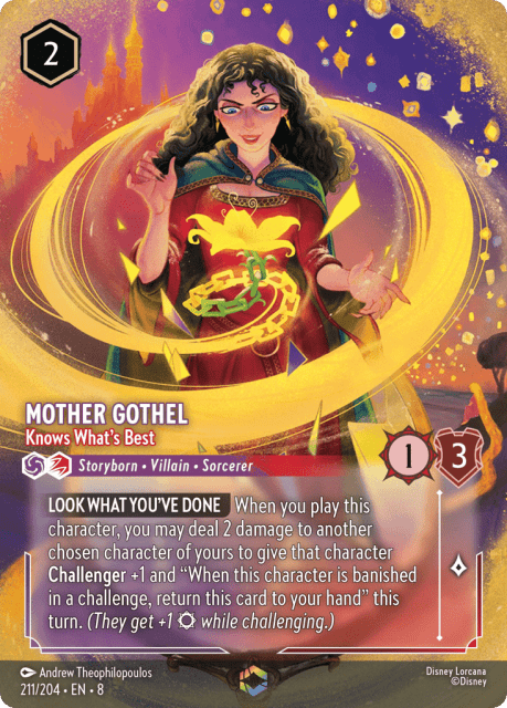 Mother Gothel (Holofoil) (211) — Reign of Jafar