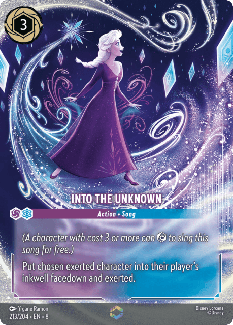 Into the Unknown (Holofoil) (213) — Reign of Jafar