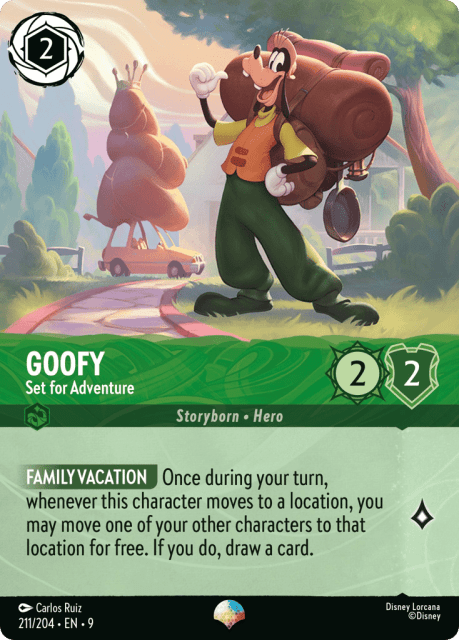 Goofy (Holofoil) (211) — Fabled