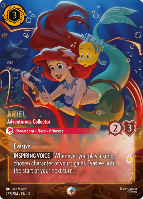 Ariel (Holofoil) (232) — Fabled