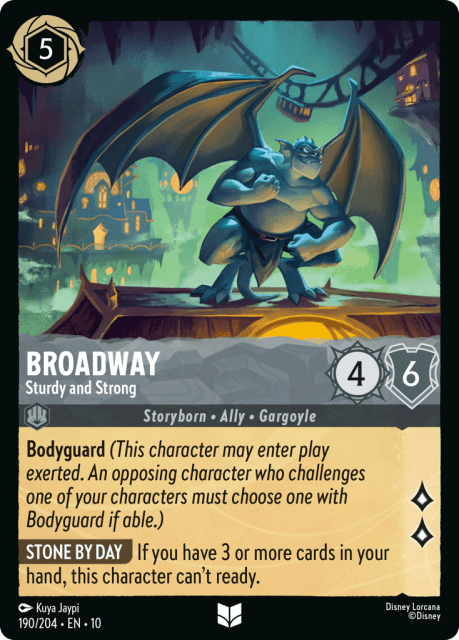Broadway (Cold Foil) (190) — Whispers in the Well