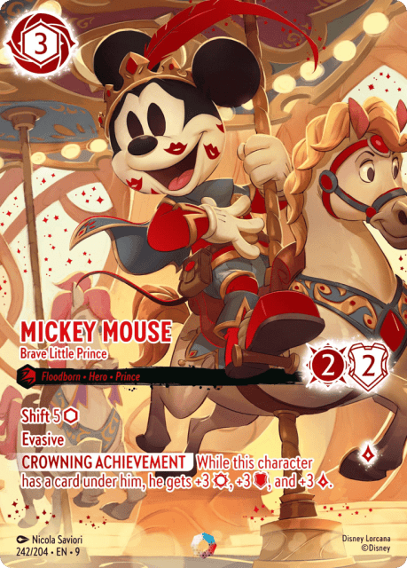 Mickey Mouse (Holofoil) (242) — Fabled