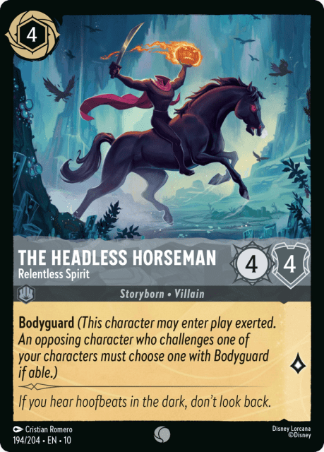The Headless Horseman (Cold Foil) (194) — Whispers in the Well