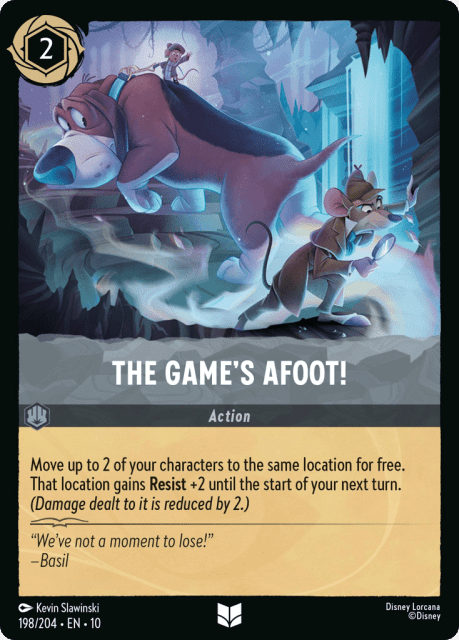 The Game's Afoot! (Cold Foil) (198) — Whispers in the Well