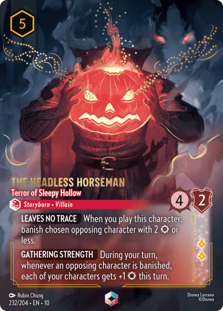 The Headless Horseman (Holofoil) (232) — Whispers in the Well