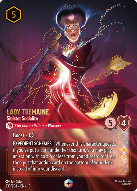 Lady Tremaine (Holofoil) (233) — Whispers in the Well