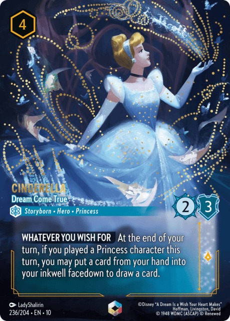 Cinderella (Holofoil) (236) — Whispers in the Well