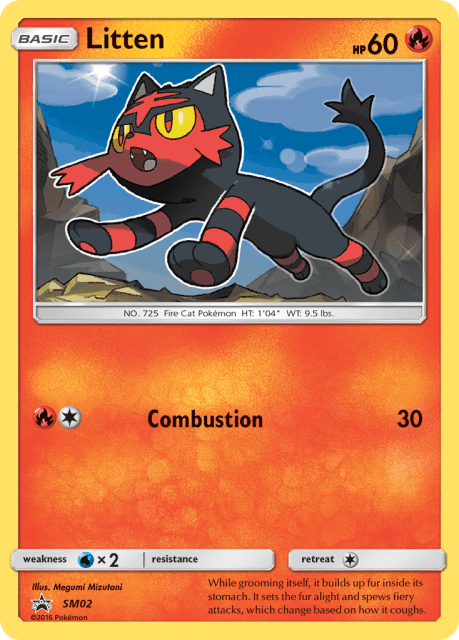 Litten (Jumbo) (SM02) — SM Black Star Promos