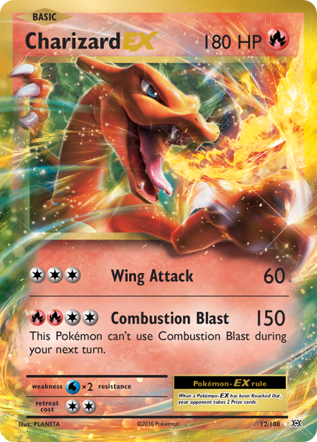 Charizard-EX (Holofoil) (12) — Evolutions