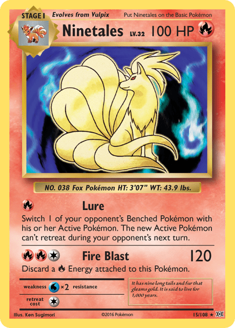 Ninetales (15) — Evolutions