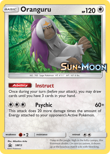 Oranguru (Holofoil) (SM13) — SM Black Star Promos