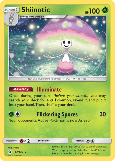 Shiinotic (17) — Sun & Moon