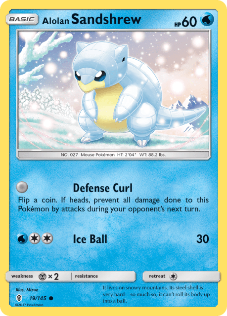 Alolan Sandshrew (19) — Guardians Rising