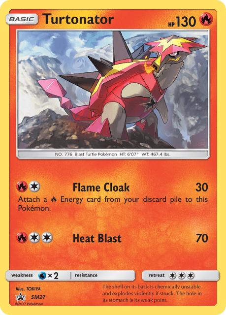 Turtonator (Holofoil) (SM27) — SM Black Star Promos