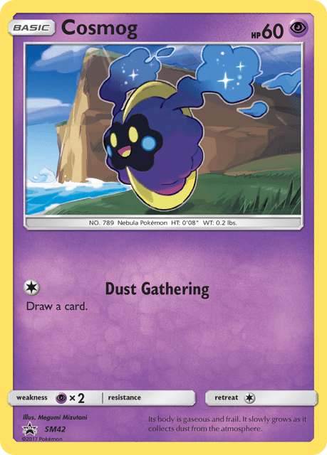 Cosmog (Holofoil) (SM42) — SM Black Star Promos