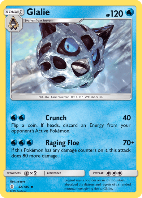 Glalie (32) — Guardians Rising