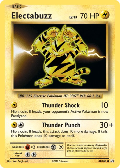Electabuzz (Toys R Us Stamp) (41) — Evolutions