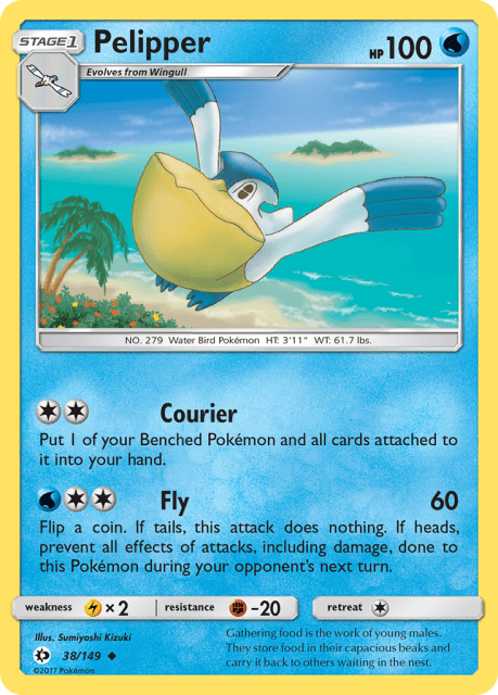 Pelipper (38) — Sun & Moon
