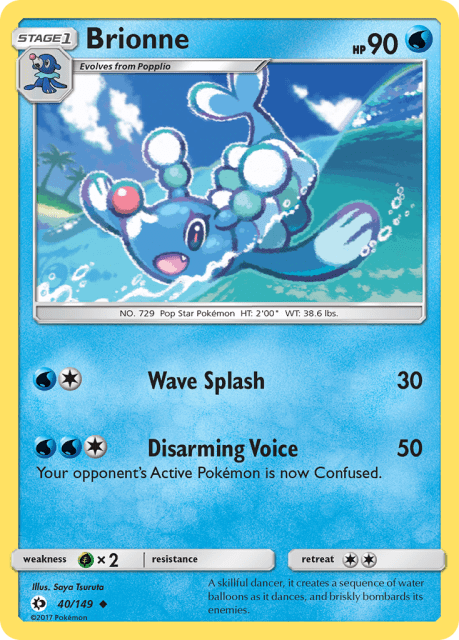 Brionne (Cosmos Holofoil) (40) — Sun & Moon