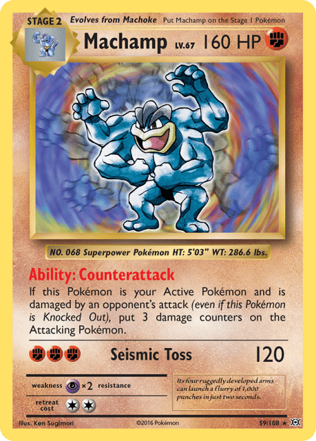 Machamp (Expansion Stamp) (59) — Evolutions