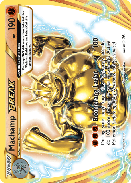 Machamp BREAK (Holofoil) (60) — Evolutions