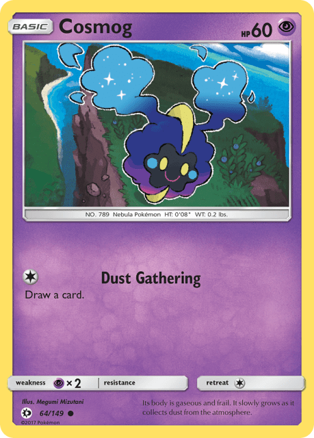 Cosmog (Reverse Holofoil) (64) — Sun & Moon