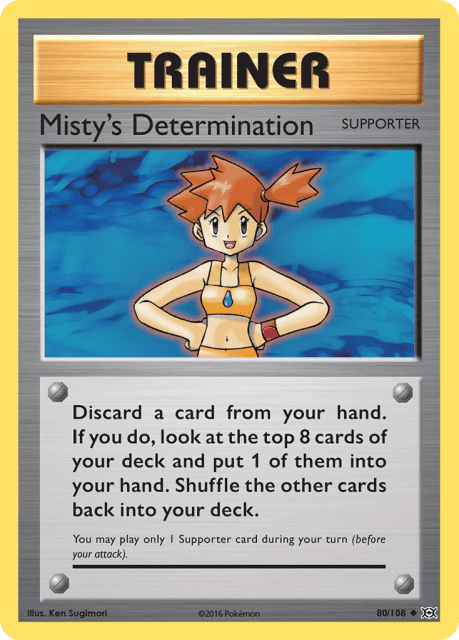 Misty's Determination (80) — Evolutions