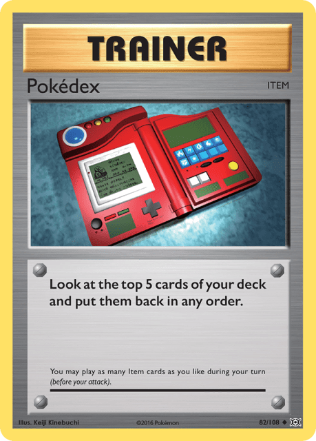 Pokédex (Reverse Holofoil) (82) — Evolutions