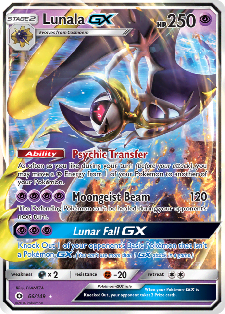 Lunala-GX (Jumbo) (66) — Sun & Moon