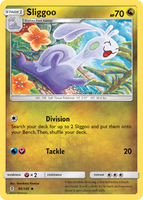 Sliggoo (Reverse Holofoil) (95) — Guardians Rising
